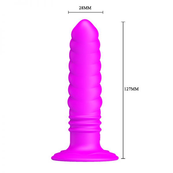 VIBRADOR TWIST 10 FUNCIONES SILICONA SOPAPA - Imagen 2