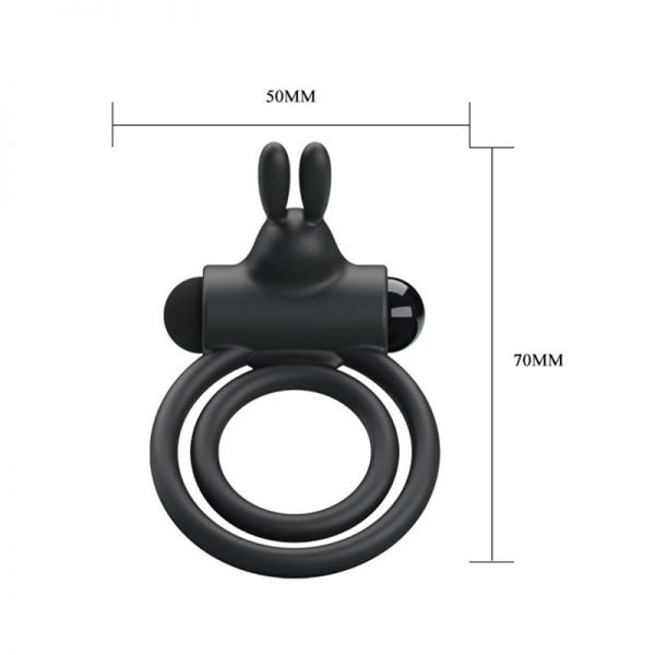 ANILLO DOBLE - VIBRADOR OSMOND SILICONA - Imagen 5