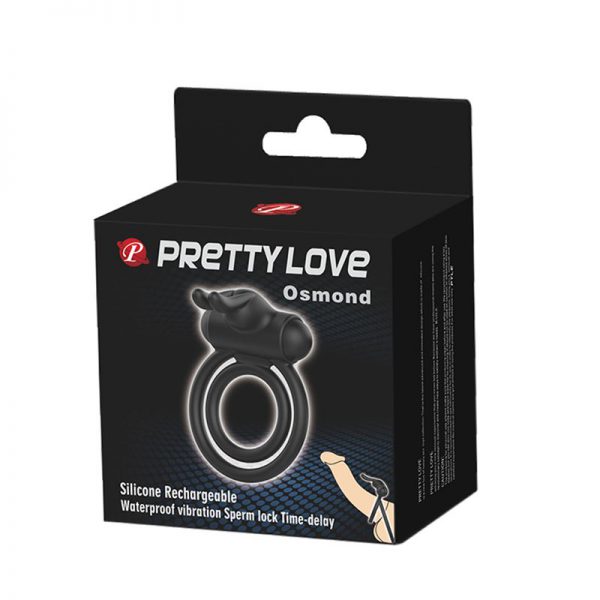 ANILLO DOBLE - VIBRADOR OSMOND SILICONA - Imagen 3
