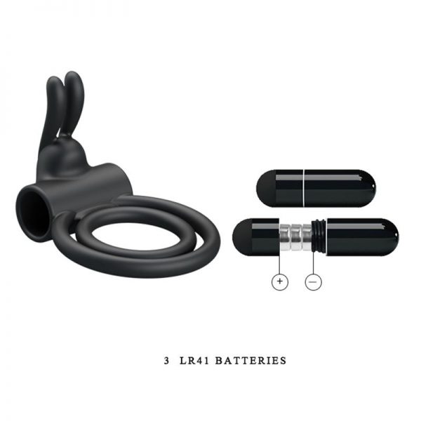 ANILLO DOBLE - VIBRADOR OSMOND SILICONA - Imagen 2