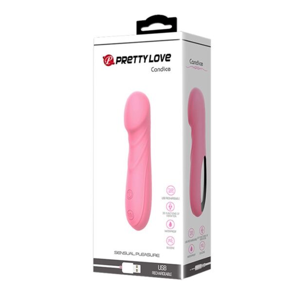 Vibrador Candice 30 Funciones Usb - Imagen 4