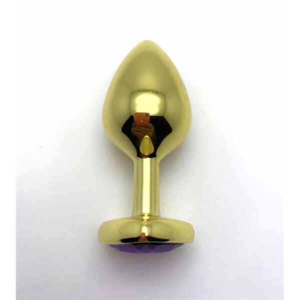 Plug anal medium dorado