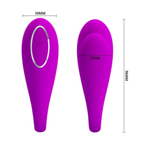 Vibrador Algernon Para Parejas Recargable - Imagen 2