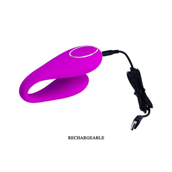 Vibrador Algernon Para Parejas Recargable - Imagen 5