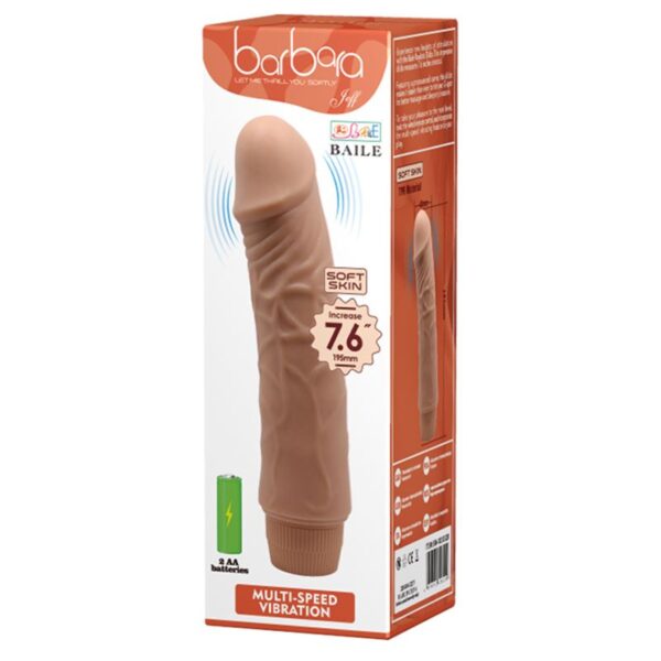 vibrador regulable 20cm x 4cm